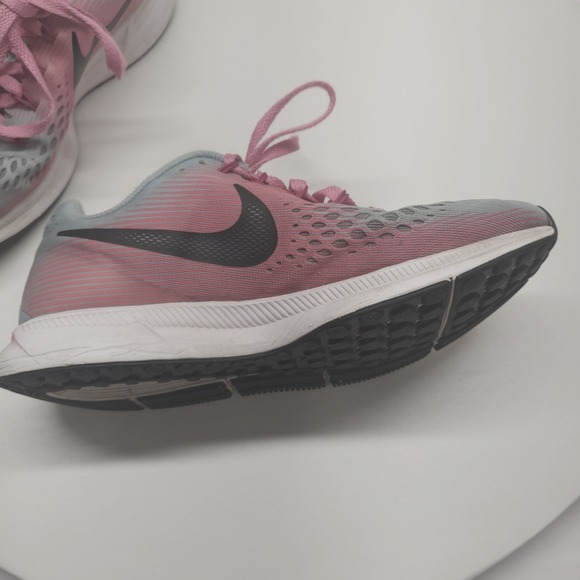 Nike Air Zoom Pegasus 34 Women Running Shoes Pink Grey Sz 8.5 - Picture 7 of 16